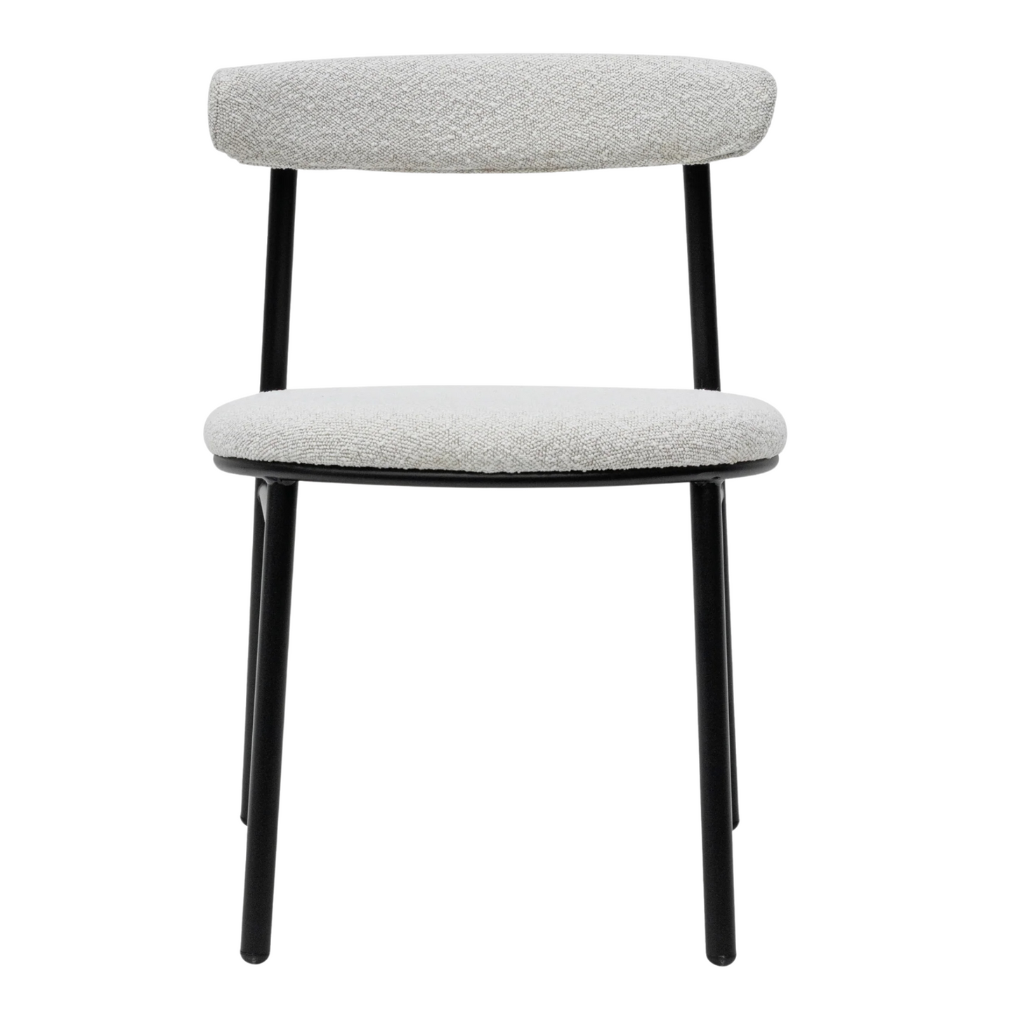 moreton black indoor dining chair