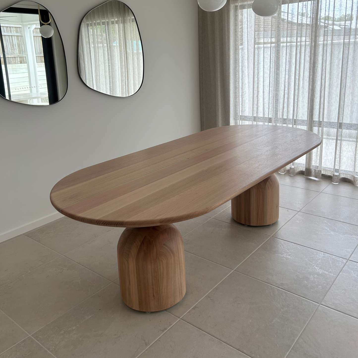 Sorrento Oak Hourglass Dining