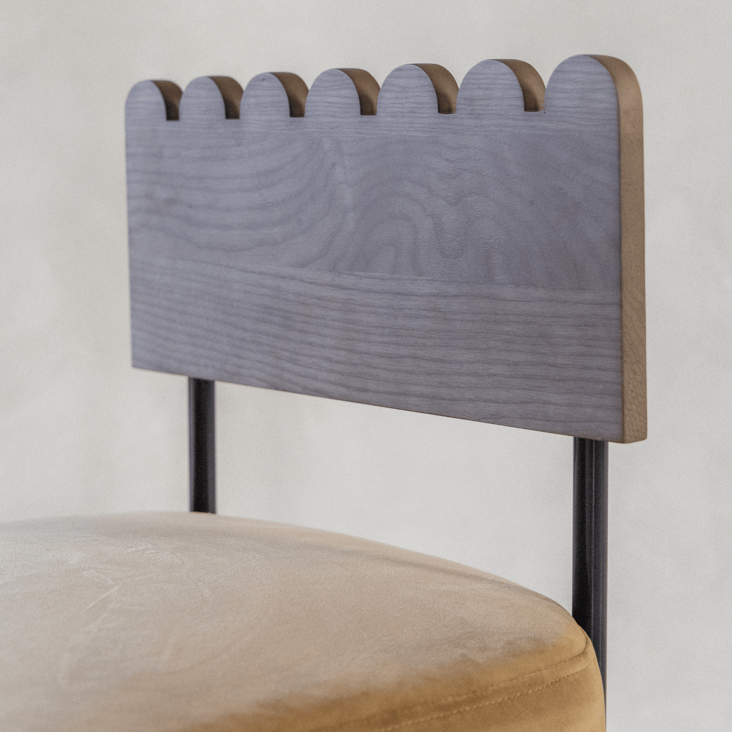 Onyx toffee dining chair