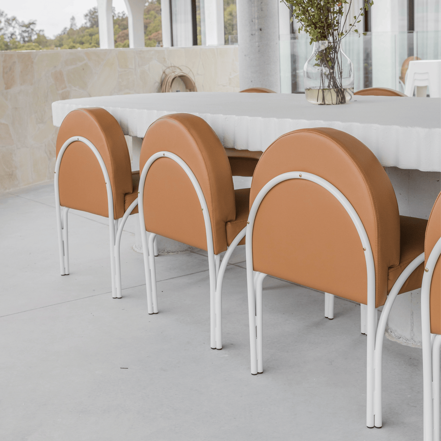 Pre-Order | La Arch Tan Outdoor Dining Chair