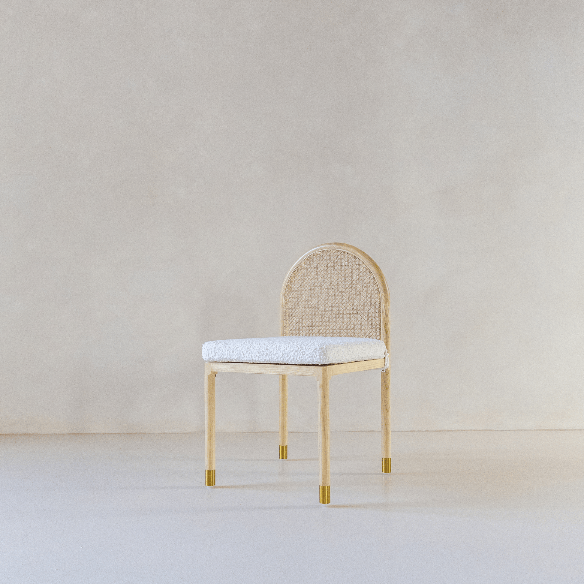 Macey natural dining chair