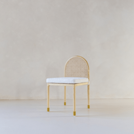 Macey natural dining chair