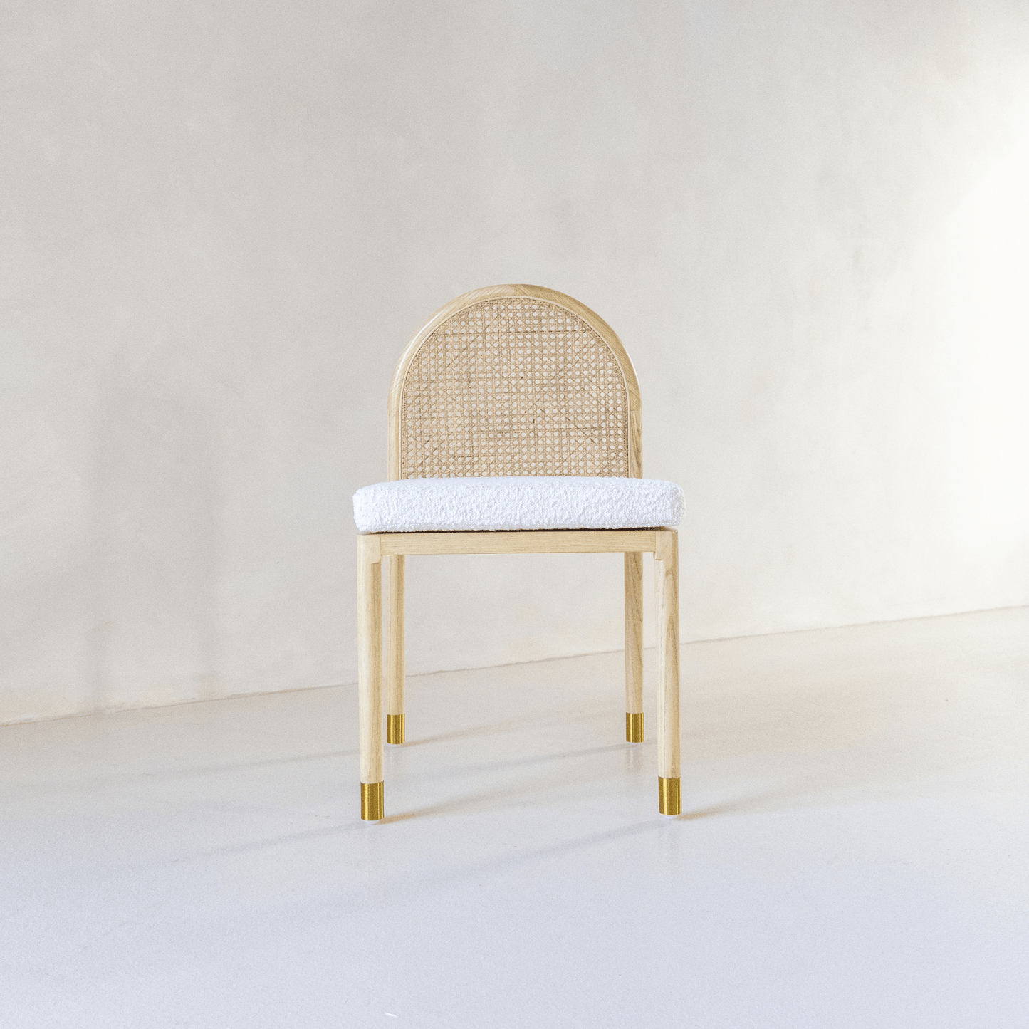 Macey natural dining chair