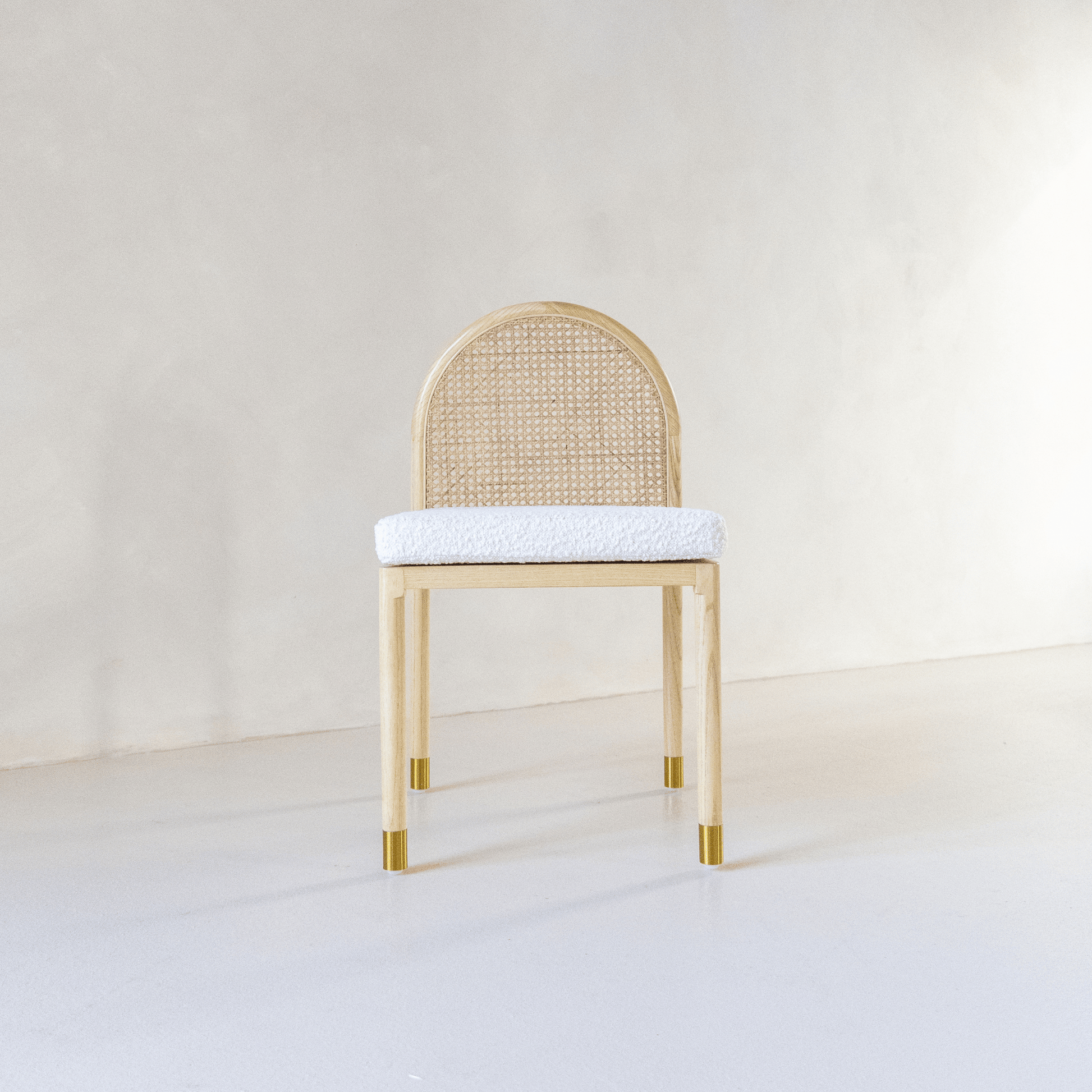 Macey natural dining chair