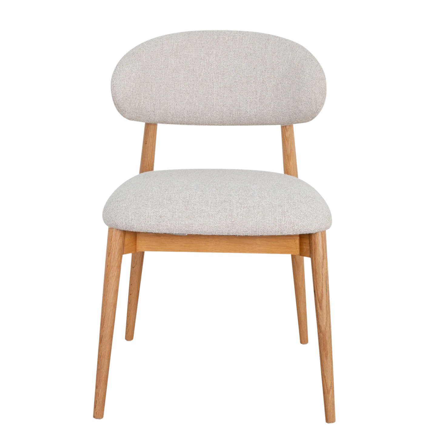 woody oak indoor dining chair