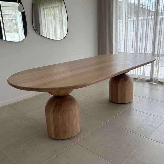 Sorrento Oak Hourglass Dining