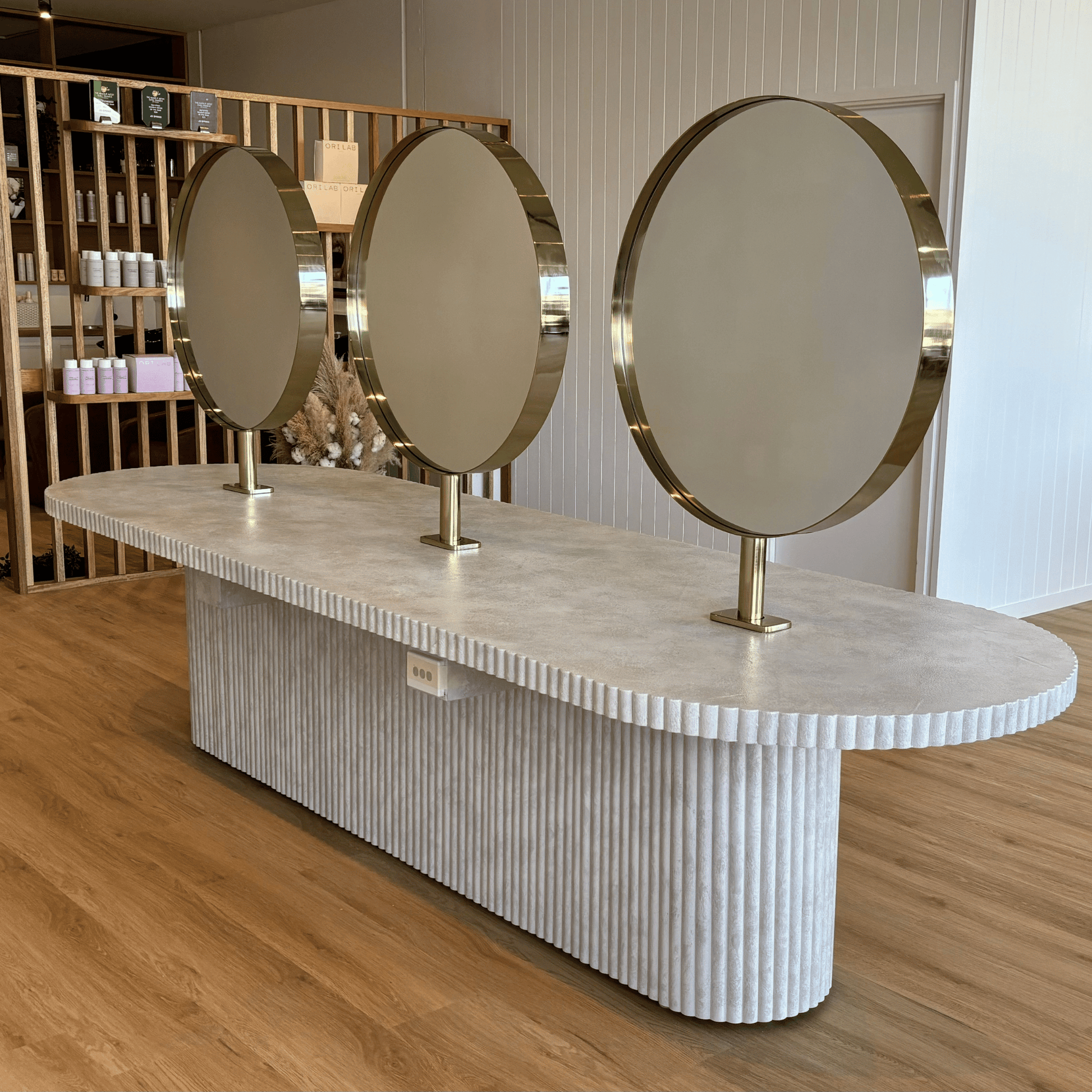 commercial salon table