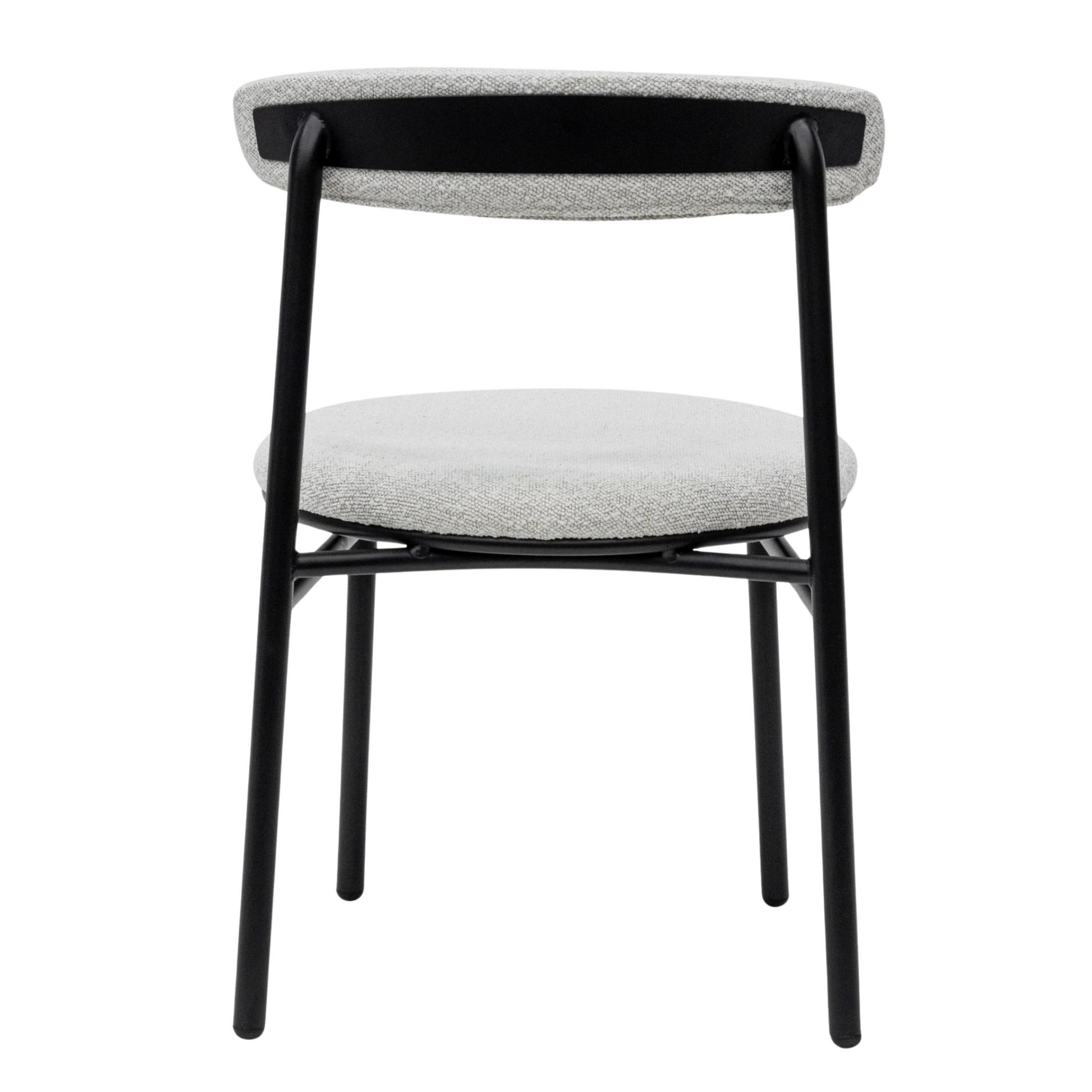 moreton black indoor dining chair