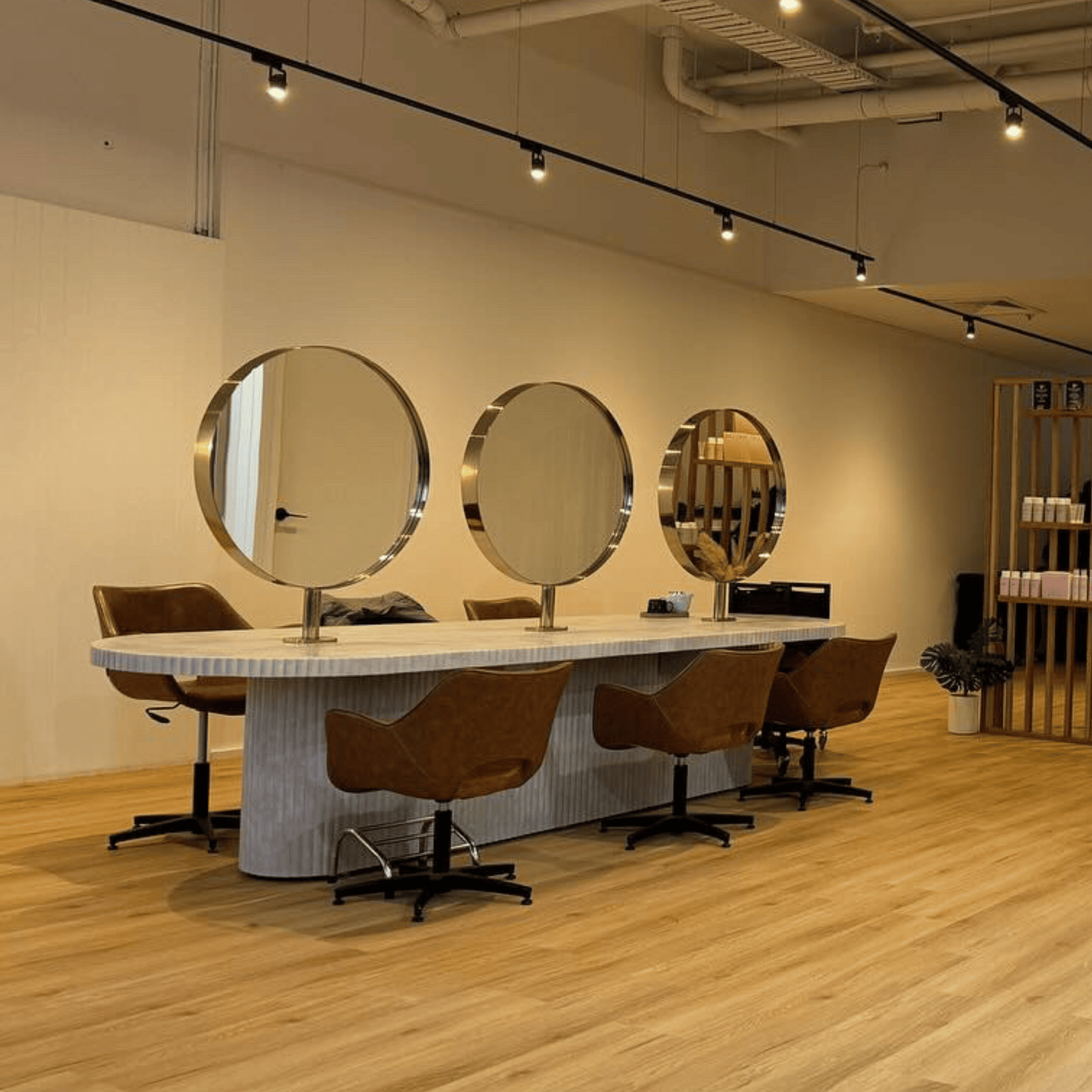 commercial salon table