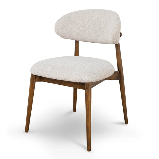 woody walnut dining chair