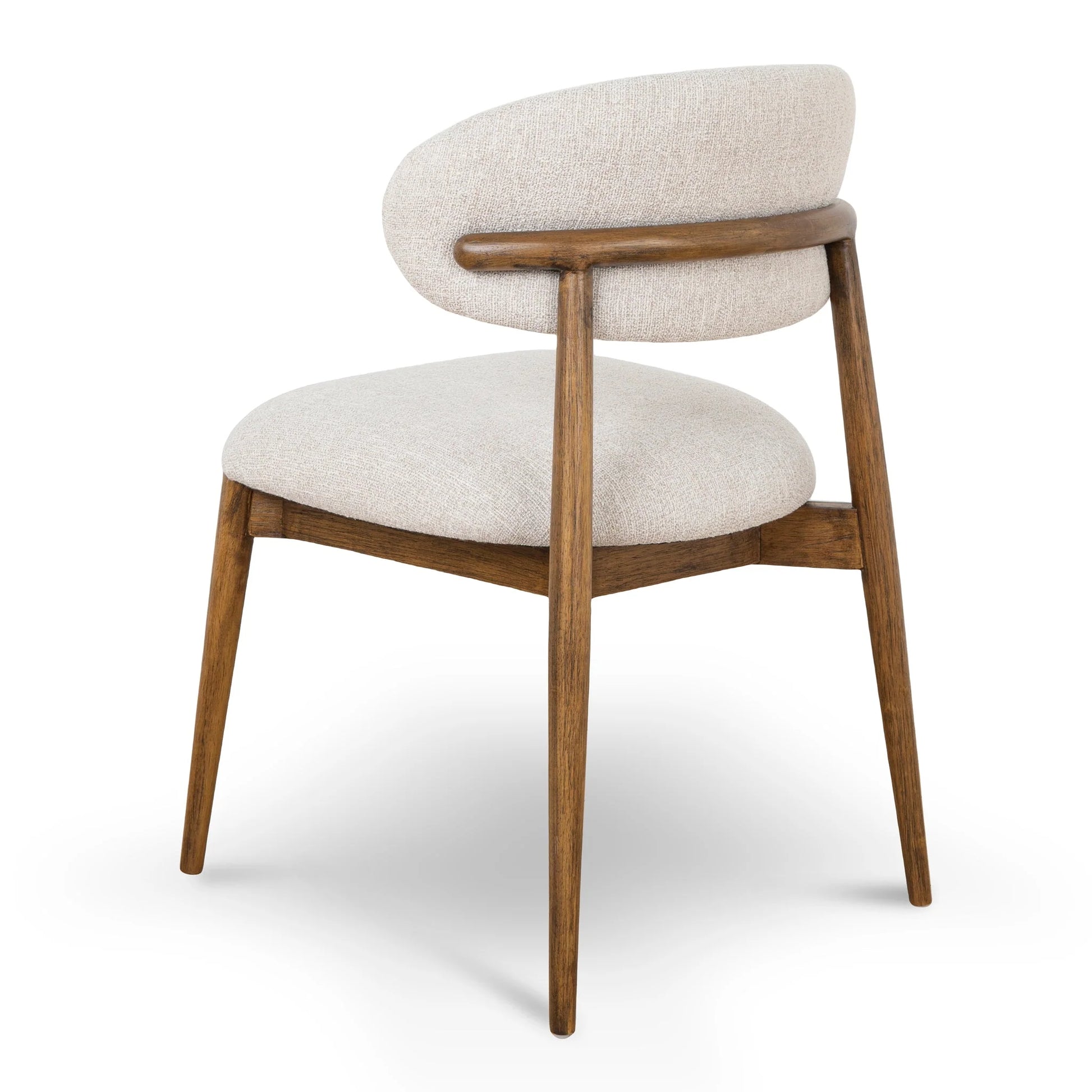 woody walnut dining chair